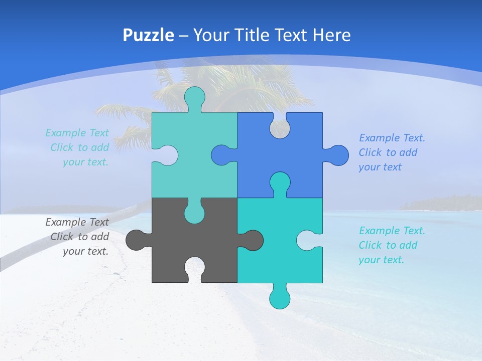 Sea Twinkle Lagoon PowerPoint Template