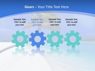 Sea Twinkle Lagoon PowerPoint Template