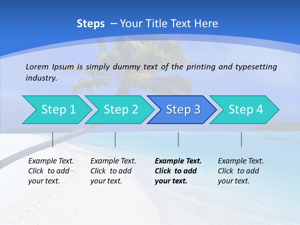 Sea Twinkle Lagoon PowerPoint Template
