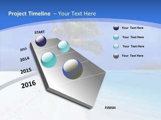 Sea Twinkle Lagoon PowerPoint Template