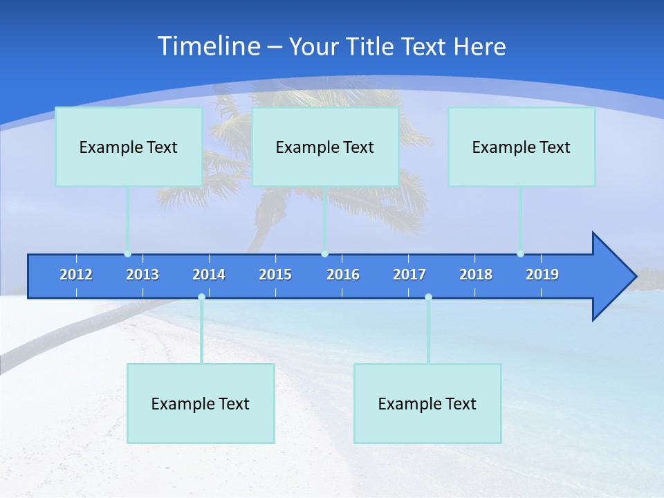 Sea Twinkle Lagoon PowerPoint Template