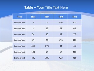 Sea Twinkle Lagoon PowerPoint Template