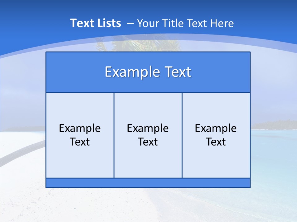 Sea Twinkle Lagoon PowerPoint Template