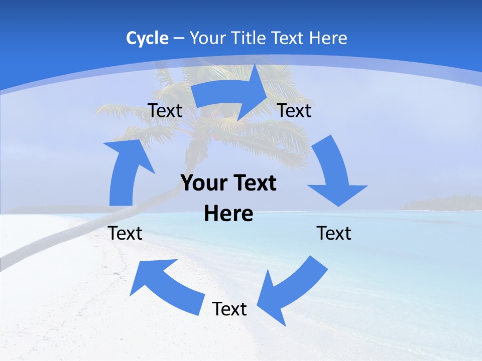 Sea Twinkle Lagoon PowerPoint Template