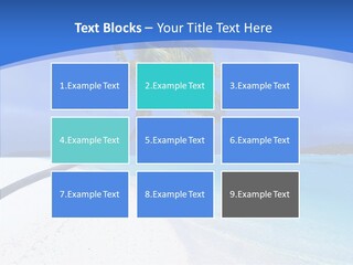 Sea Twinkle Lagoon PowerPoint Template