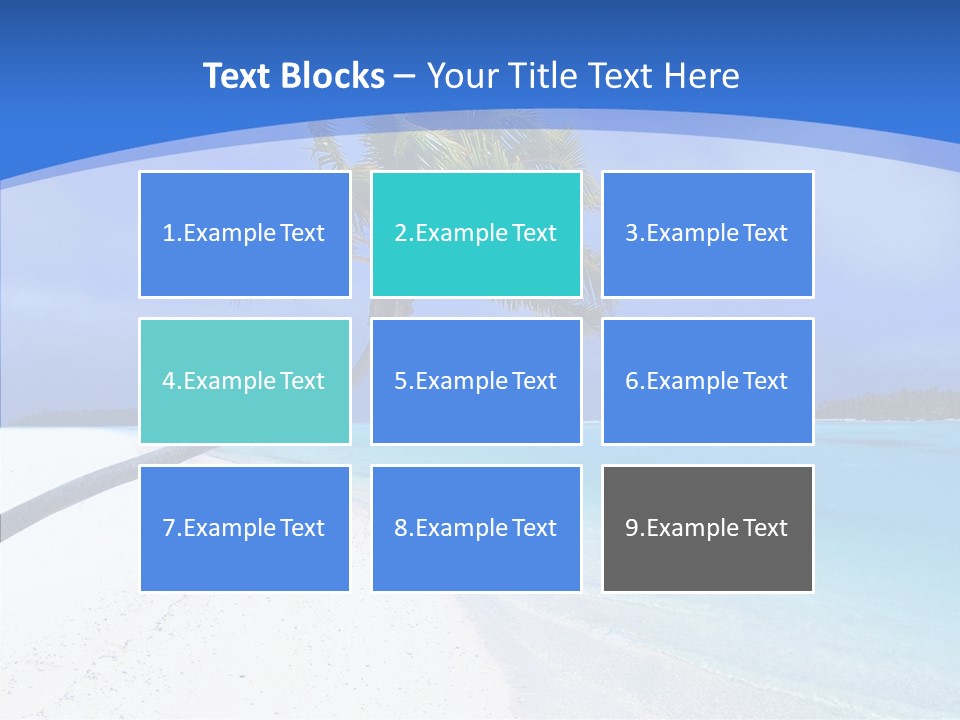 Sea Twinkle Lagoon PowerPoint Template