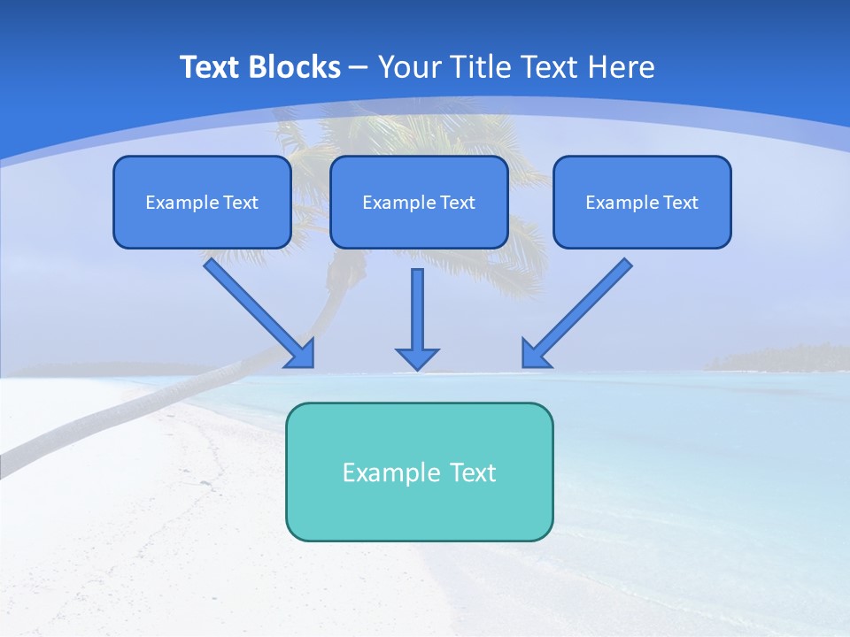 Sea Twinkle Lagoon PowerPoint Template