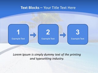 Sea Twinkle Lagoon PowerPoint Template