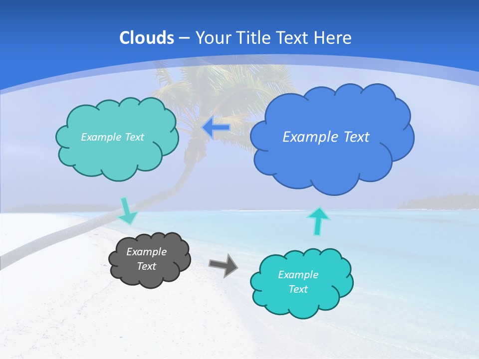 Sea Twinkle Lagoon PowerPoint Template