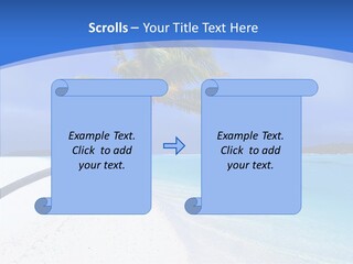 Sea Twinkle Lagoon PowerPoint Template