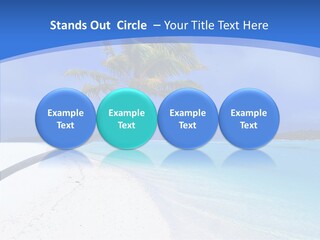 Sea Twinkle Lagoon PowerPoint Template