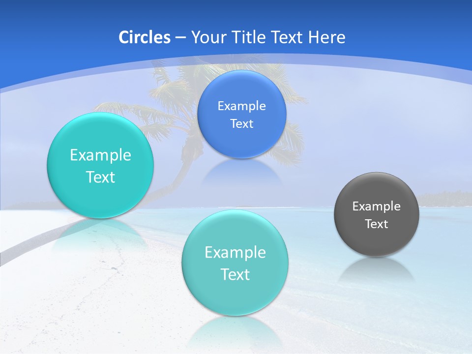Sea Twinkle Lagoon PowerPoint Template
