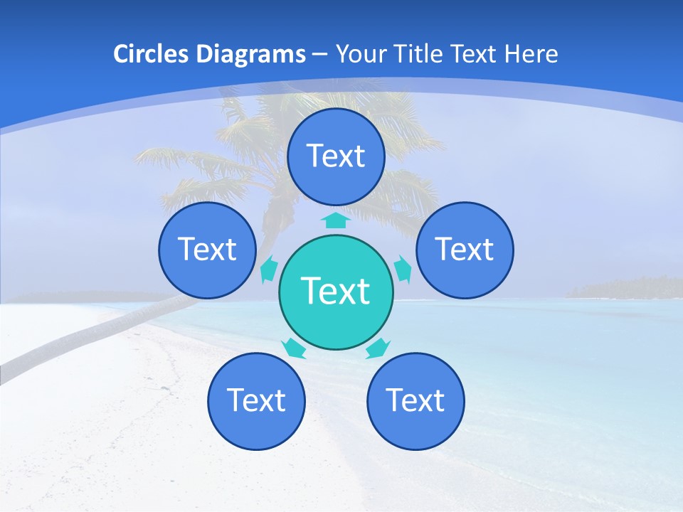 Sea Twinkle Lagoon PowerPoint Template