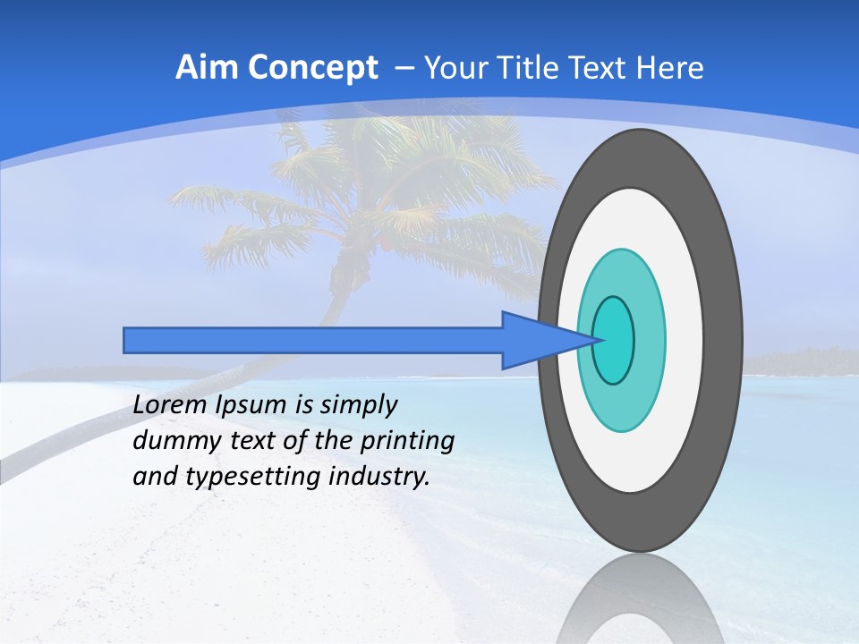 Sea Twinkle Lagoon PowerPoint Template