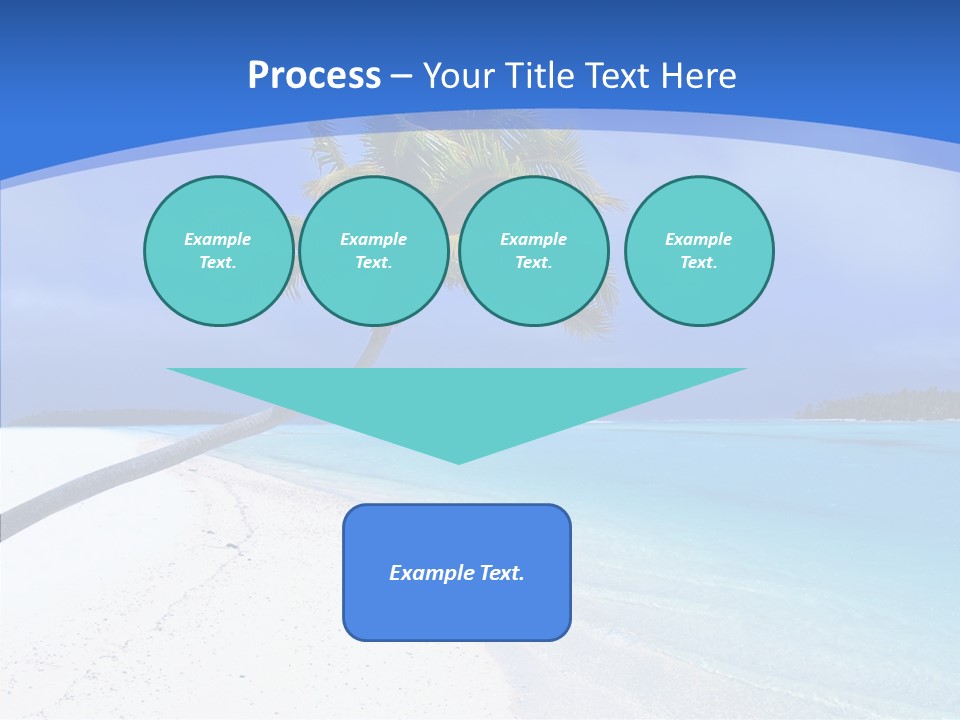 Sea Twinkle Lagoon PowerPoint Template