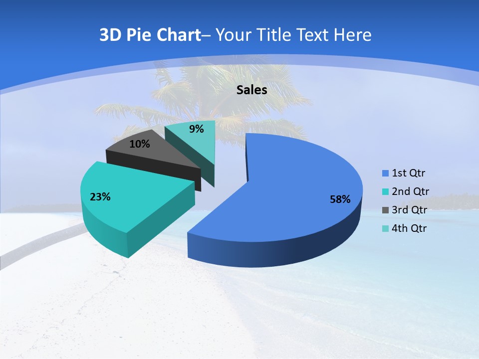 Sea Twinkle Lagoon PowerPoint Template
