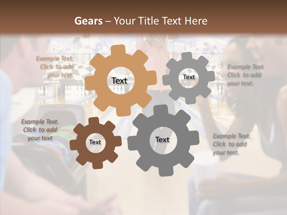 Air Competition Man PowerPoint Template