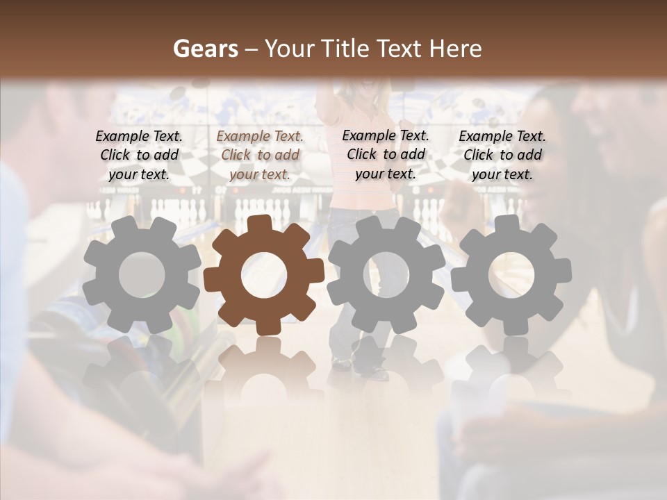 Air Competition Man PowerPoint Template