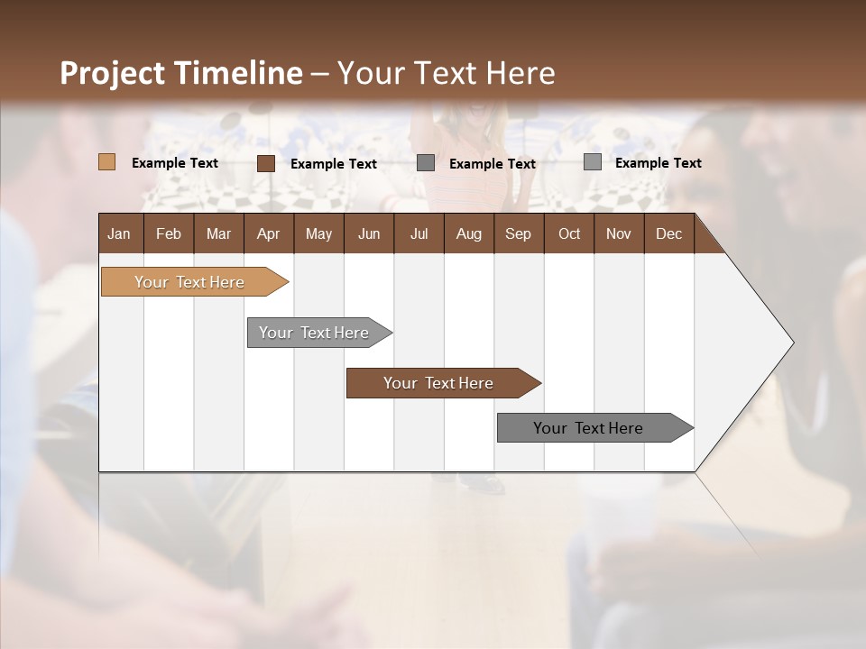 Air Competition Man PowerPoint Template