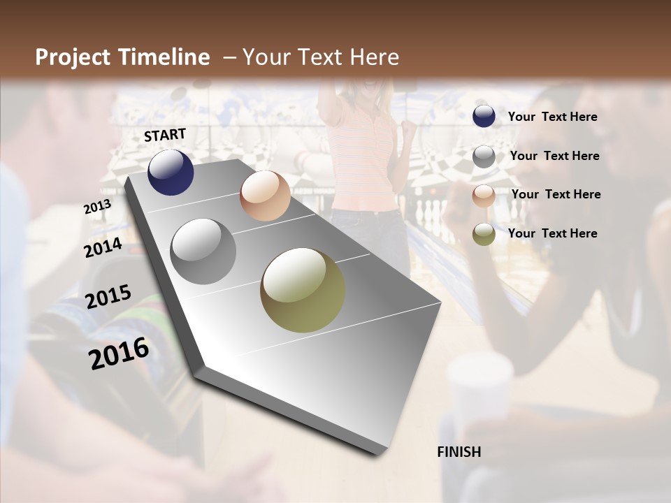 Air Competition Man PowerPoint Template