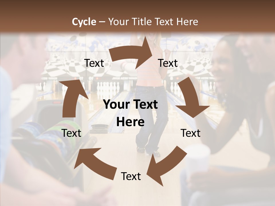 Air Competition Man PowerPoint Template