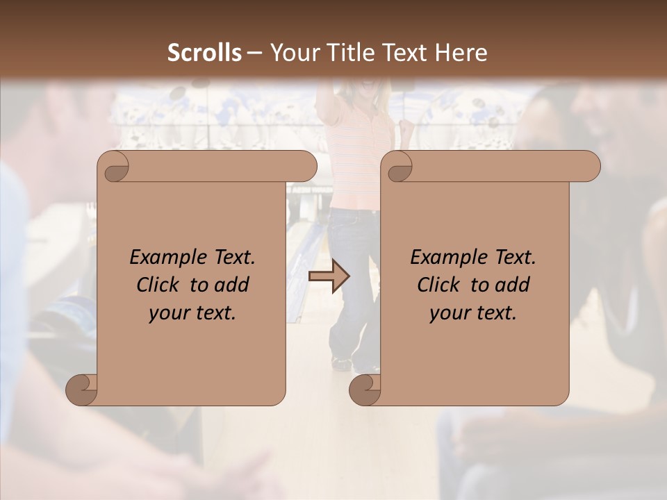 Air Competition Man PowerPoint Template