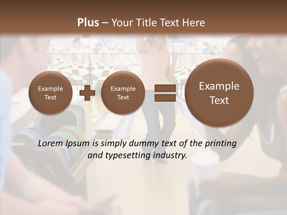 Air Competition Man PowerPoint Template