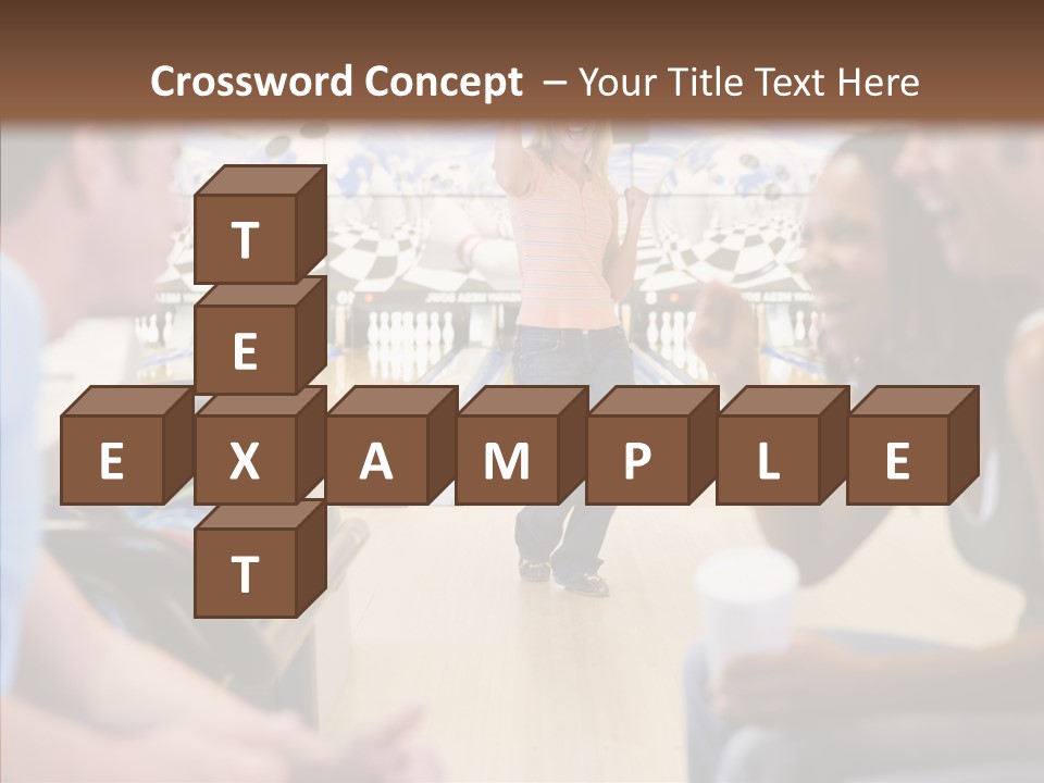 Air Competition Man PowerPoint Template