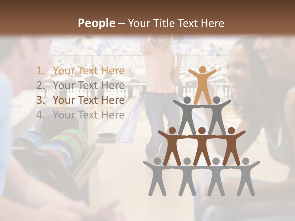 Air Competition Man PowerPoint Template