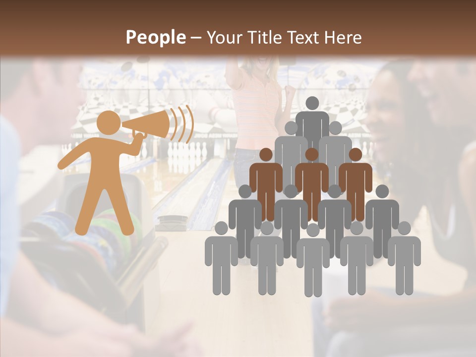 Air Competition Man PowerPoint Template