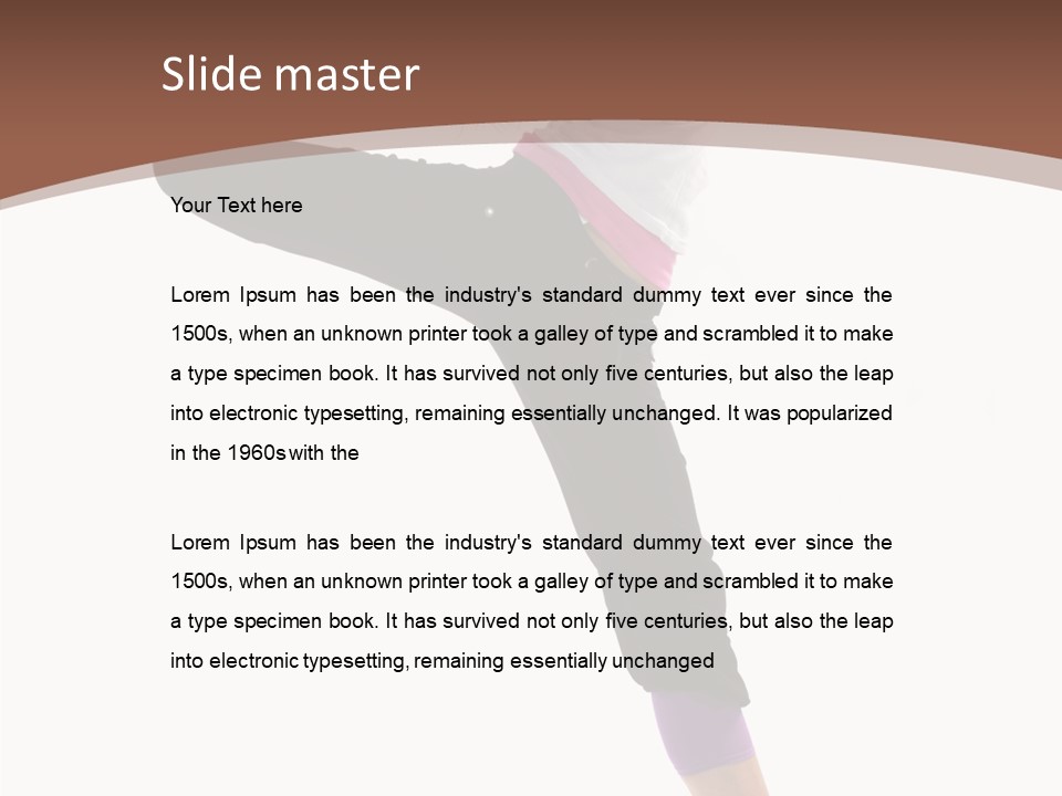 Body Skill Sport PowerPoint Template
