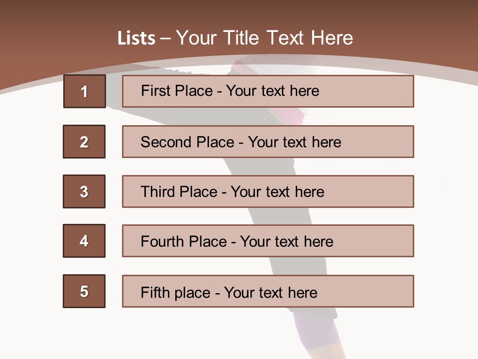 Body Skill Sport PowerPoint Template