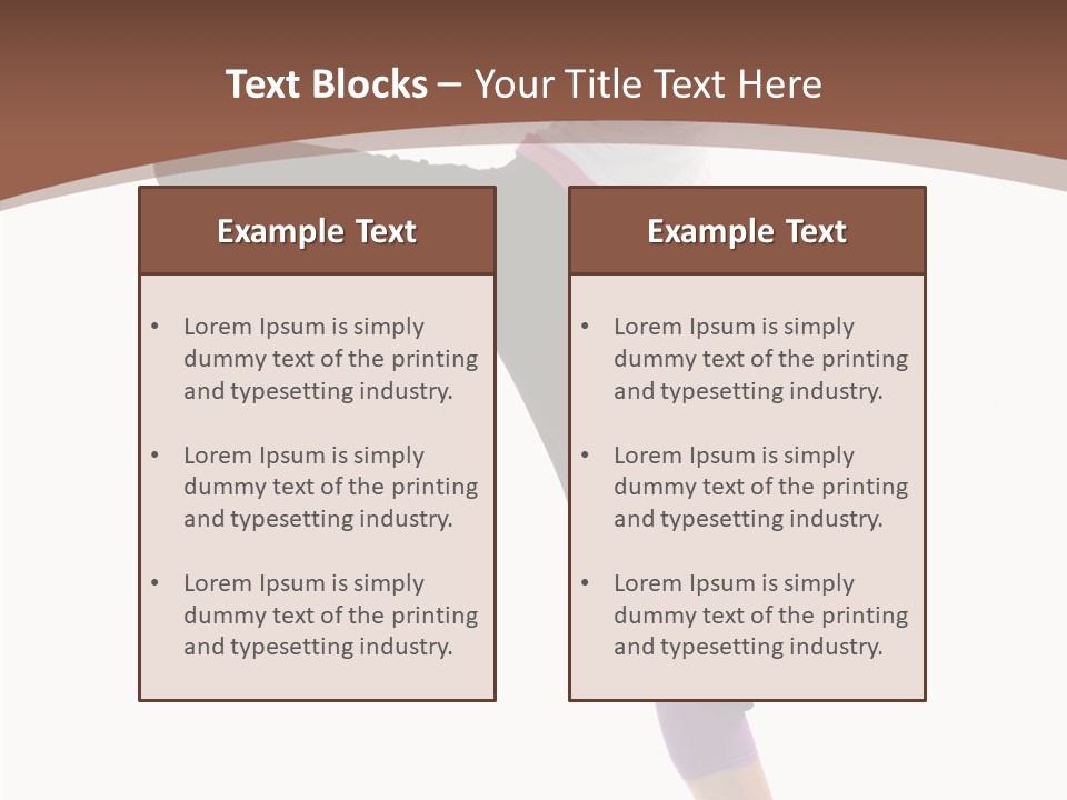 Body Skill Sport PowerPoint Template