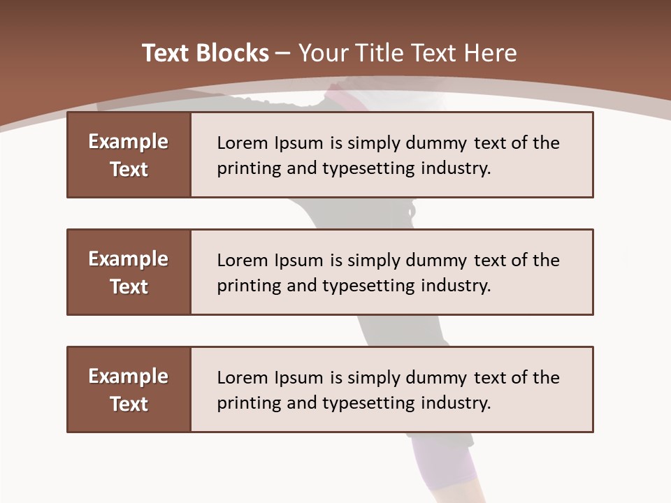 Body Skill Sport PowerPoint Template