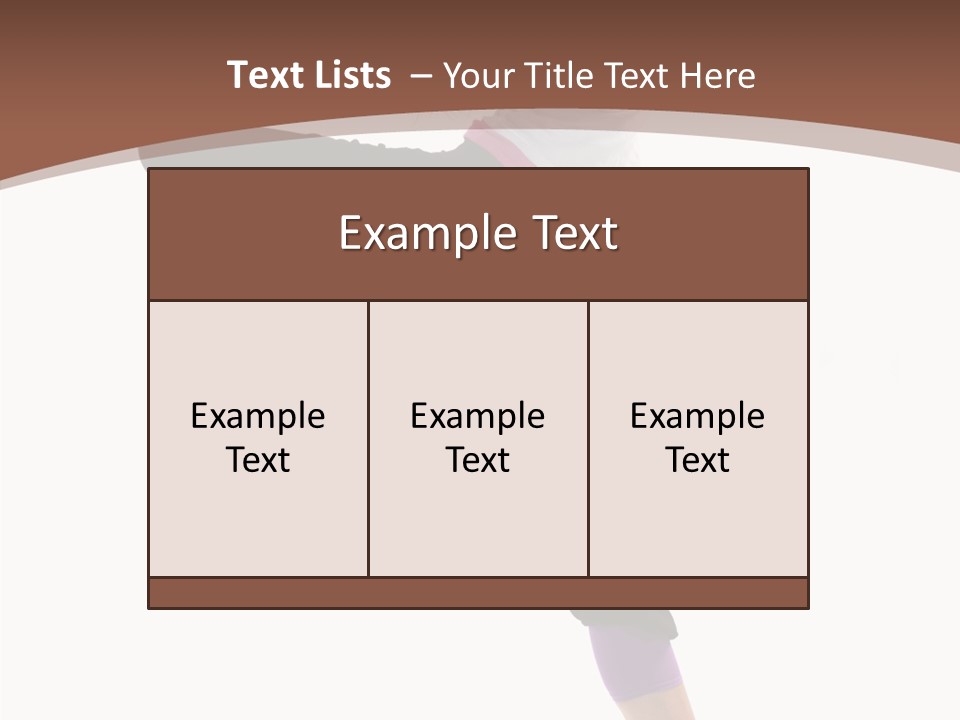 Body Skill Sport PowerPoint Template