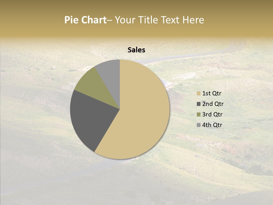 Usa Road Idaho PowerPoint Template