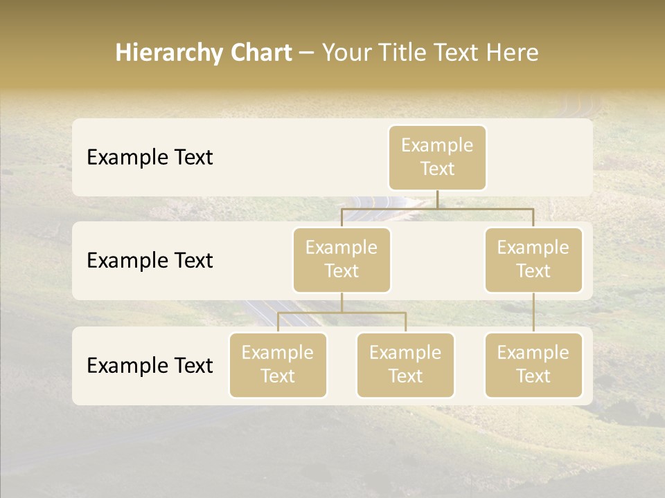 Usa Road Idaho PowerPoint Template