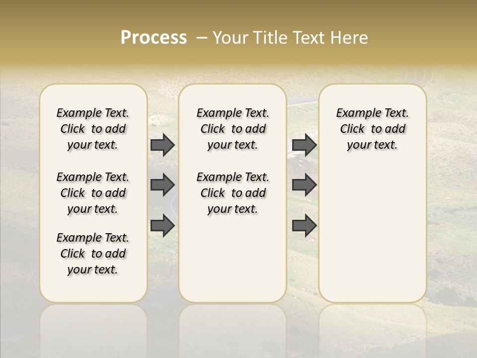 Usa Road Idaho PowerPoint Template