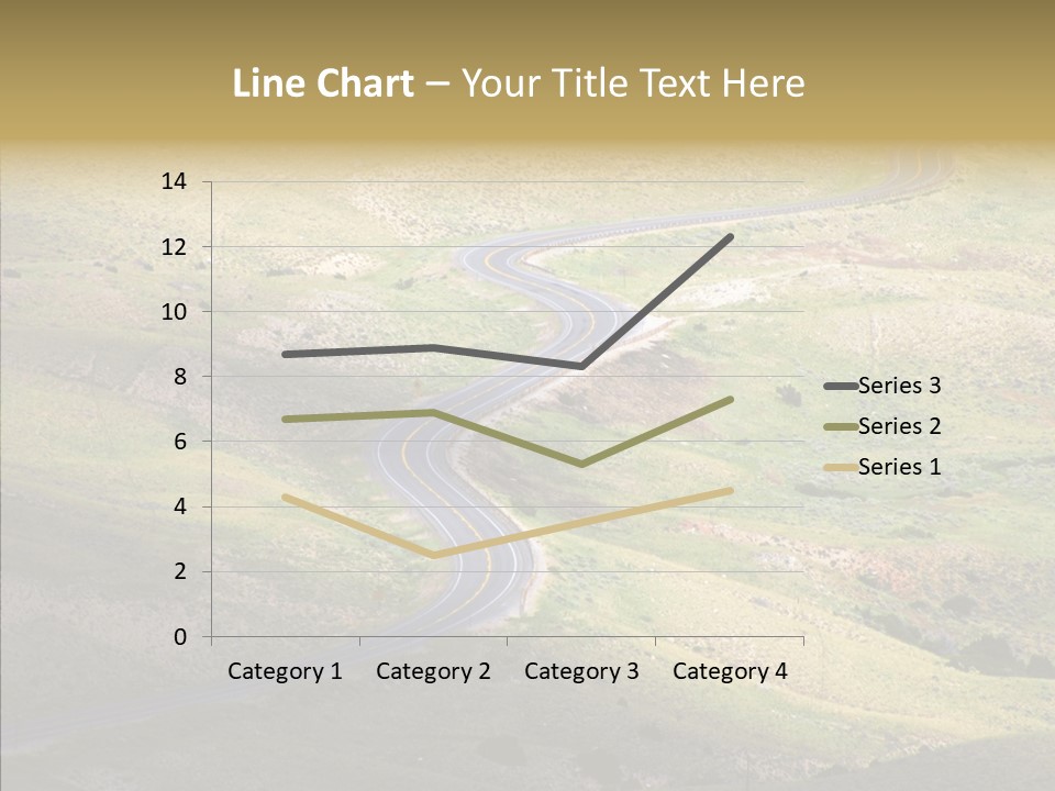 Usa Road Idaho PowerPoint Template