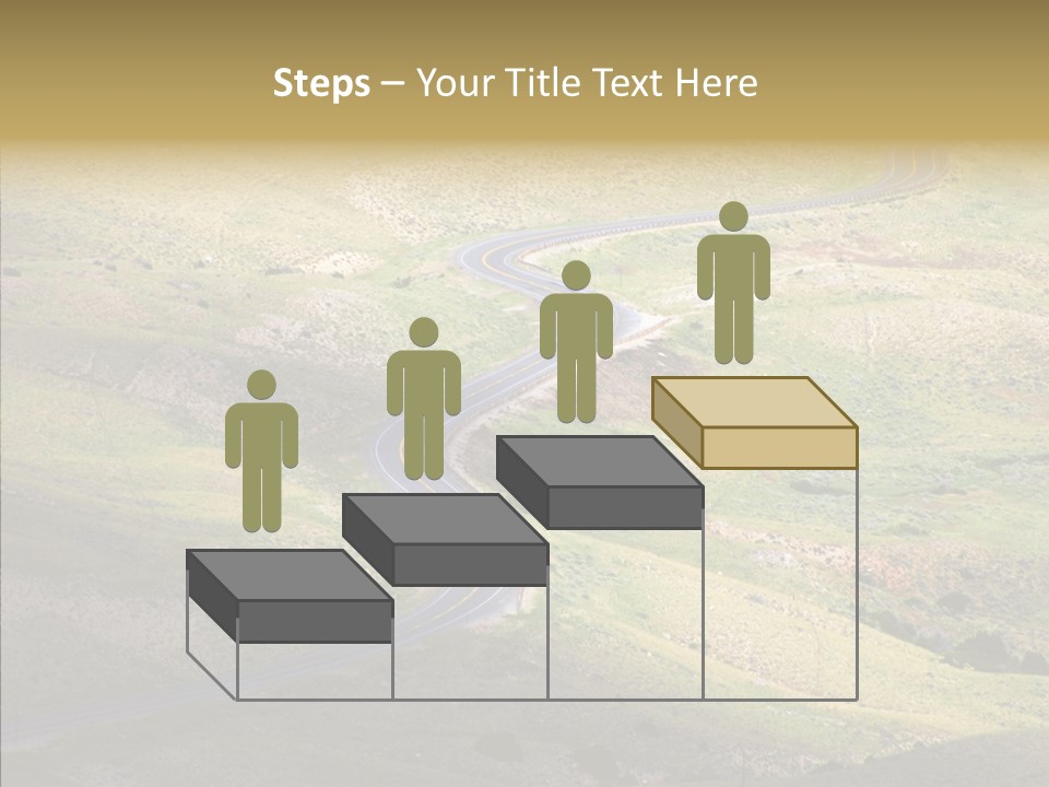 Usa Road Idaho PowerPoint Template