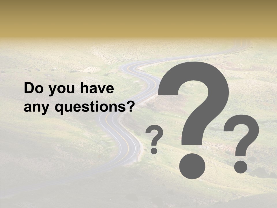 Usa Road Idaho PowerPoint Template