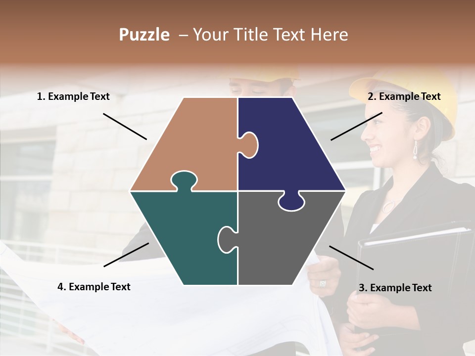 Blueprints Corporate Architect PowerPoint Template