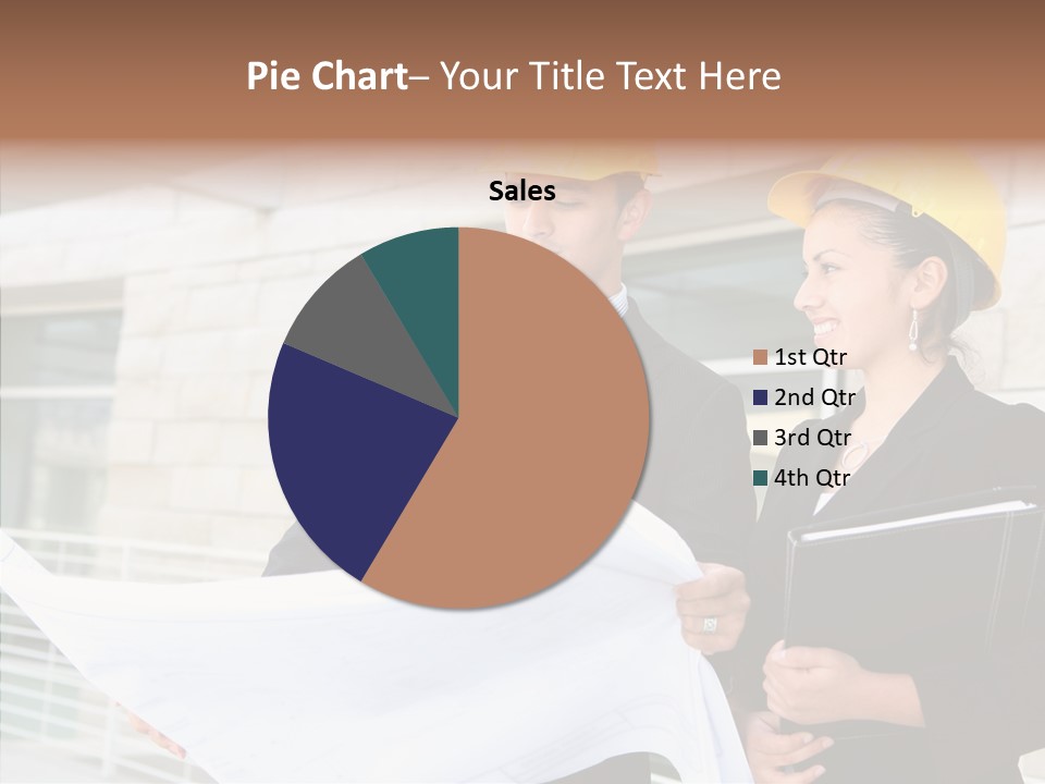 Blueprints Corporate Architect PowerPoint Template