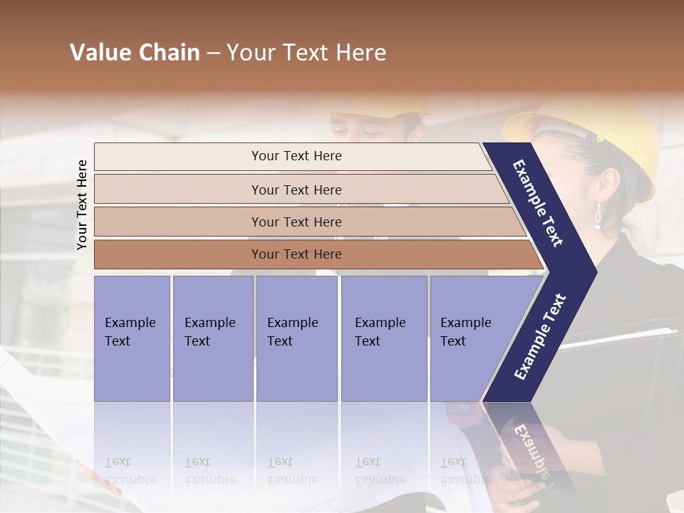 Blueprints Corporate Architect PowerPoint Template