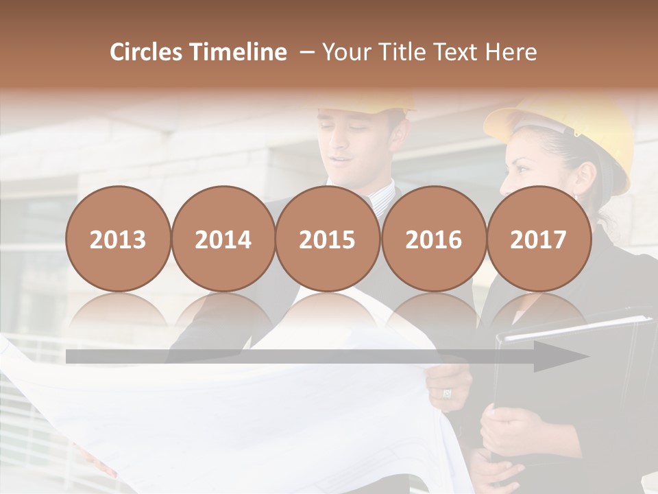 Blueprints Corporate Architect PowerPoint Template