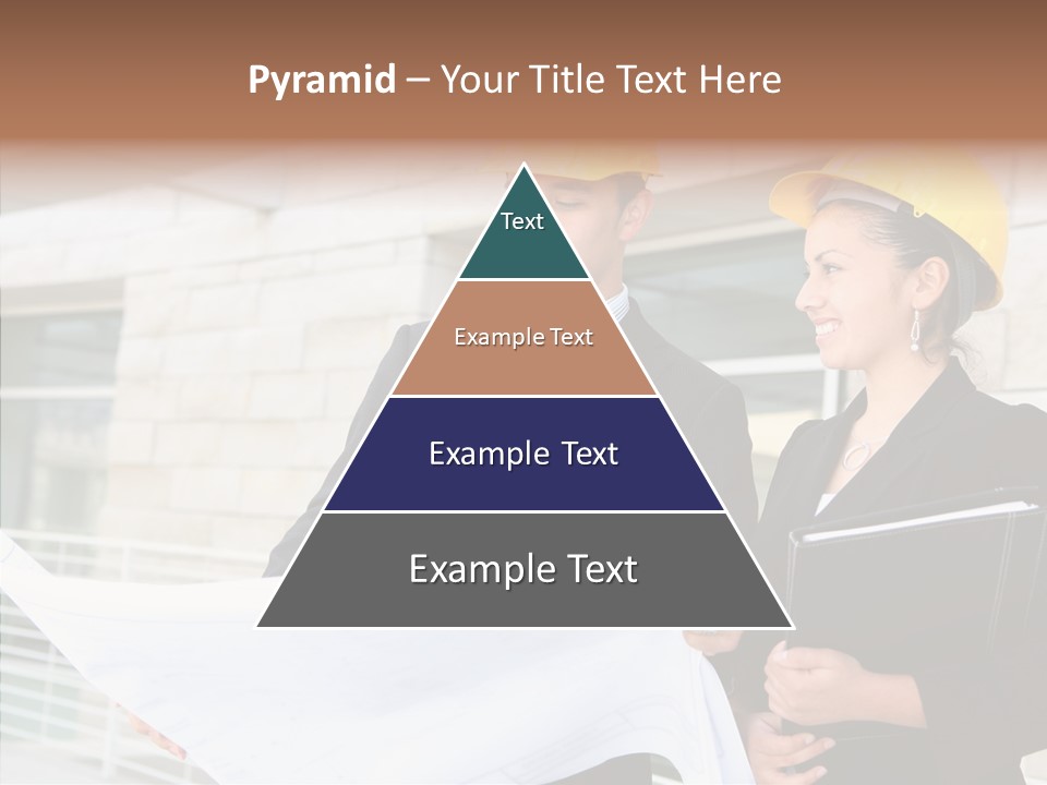 Blueprints Corporate Architect PowerPoint Template