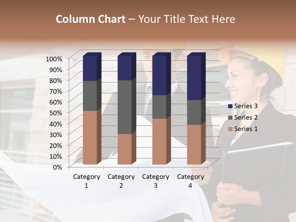 Blueprints Corporate Architect PowerPoint Template