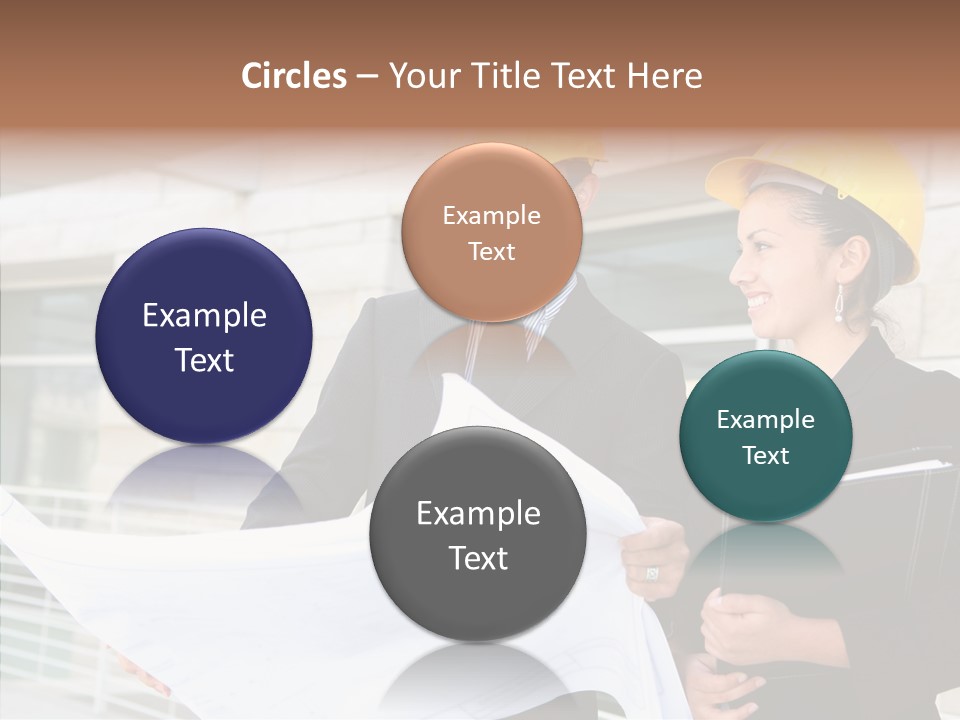 Blueprints Corporate Architect PowerPoint Template