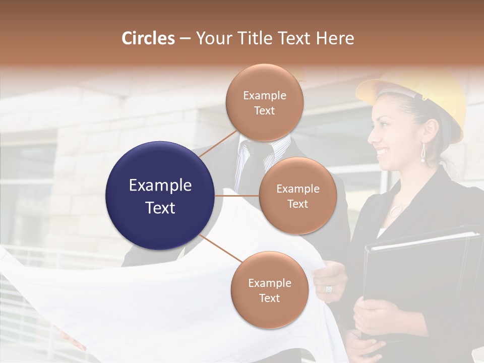 Blueprints Corporate Architect PowerPoint Template