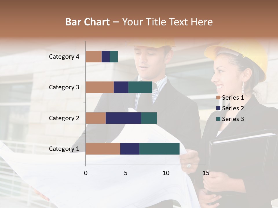 Blueprints Corporate Architect PowerPoint Template